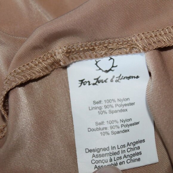 For Love & Lemons Lace Off the Shoulder Mini Dress San Marcos White Small H13721 - Picture 9 of 10